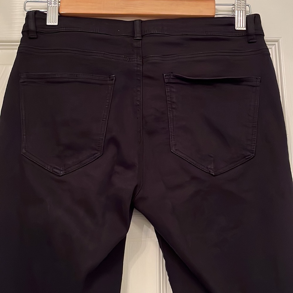 Zara Women’s Black Mid Rise Skinny Jeans Sz 6‎ Ankle Flattering Minimalist Basic View 3